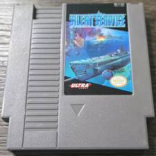 Ultra Games Silent Service Simulation Game Cartridge Only for Nintendo NES