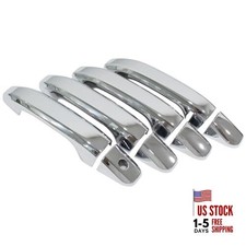 ABS Plastic Chrome Exterior Door Handle Covers for Sierra Silverado Suburban