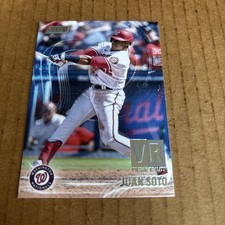 2021 Stadium Club Virtual Reality JUAN SOTO #VR-4 Nationals Baseball Card (e9)