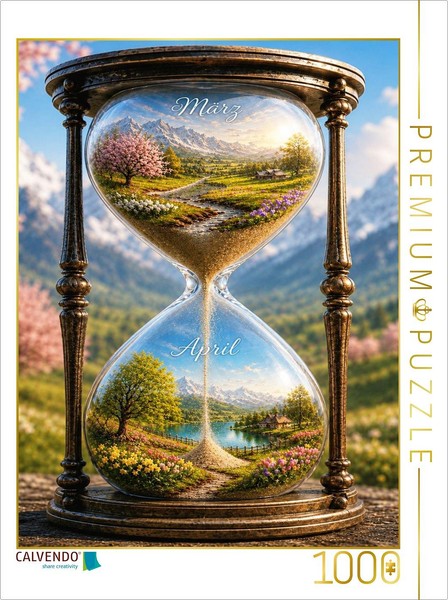 Calvendo Puzzle The First Blossoms Are Beginning To Bloom | 1000 Pieces, Finishe-image