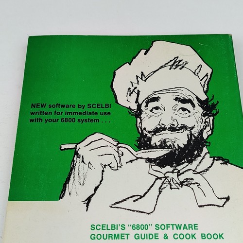 *KB* Scelbi 6800 Software Gourmet Guide & Cook Book by Findley, Robert (TKA45) - Zdjęcie 6 z 18