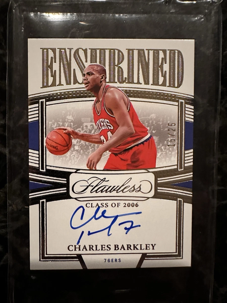 Charles Barkley Basketball Autographed Sports Trading Cards