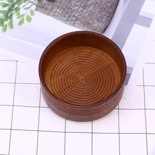 Durable Bamboo Shaving Soap Bowl with Smooth Surface for Comfortable Use