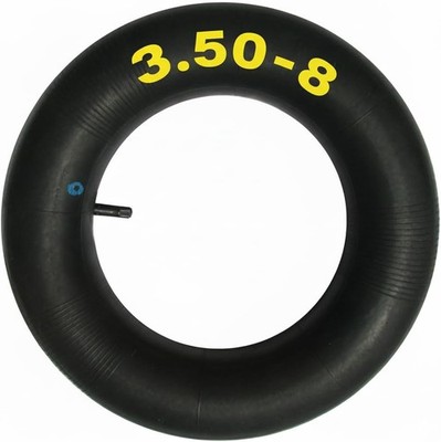 Inner Tube 3.50-8 for Wheelbarrow Wheel, Hand Trolley, Garden cart, Black 