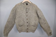Vintage 1960s Rugby Kid Mohair  Wool Cardigan Men  s L Button Knit Sweater