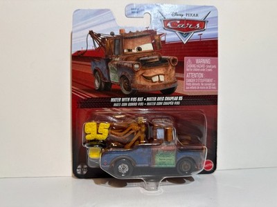 Disney Pixar Cars Mater With #95 Hat Diecast Mattel FLL68 1:55 New