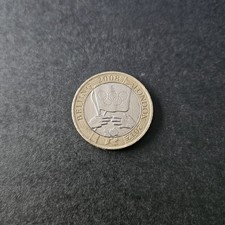 2008 Olympic Handover £2 Coin Circulated Condition Two Pound
