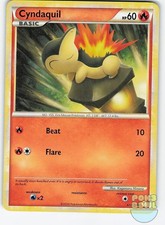 Cyndaquil 61/123 Common HeartGold & SoulSilver Pokemon Near Mint on eBay