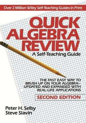 Peter H. Selby Steve Slavin Quick Algebra Review (Taschenbuch)