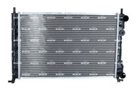 NRF MotorküHler WasserküHler 53600 FüR Siena Strada Palio Fiat Aluminium Panda