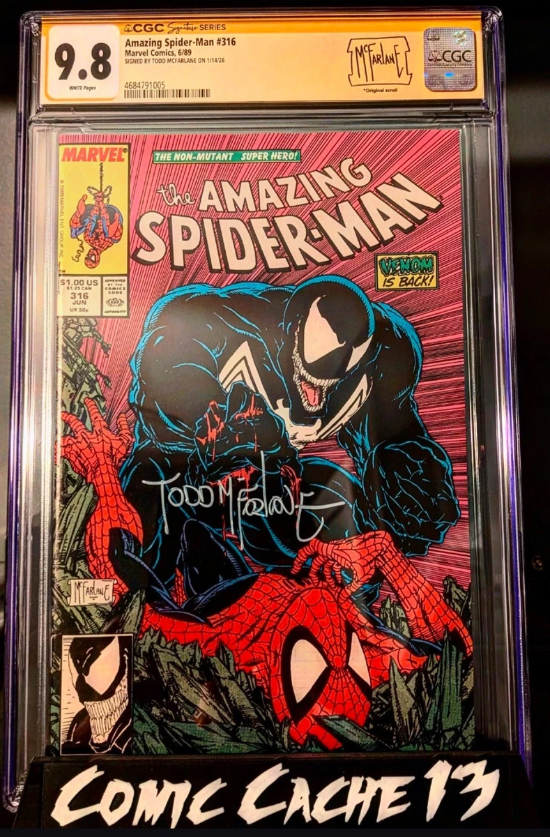 Venom Certified Guaranty Company (CGC) 9.8 Near Mint/Mint Comics