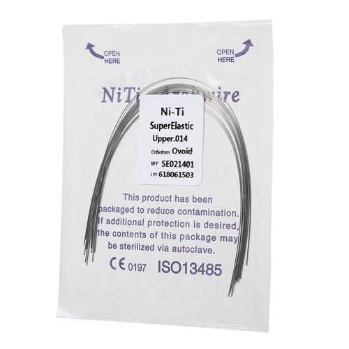 100pcs/10pack Dental Orthodontic Super Elastic Niti Arch Wire Round Ovoid Form - Picture 41 of 98
