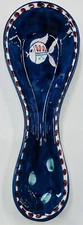 Vietri Pottery- Campagna Style 9’’ Spoonrest Made/Painted by hand-Italy