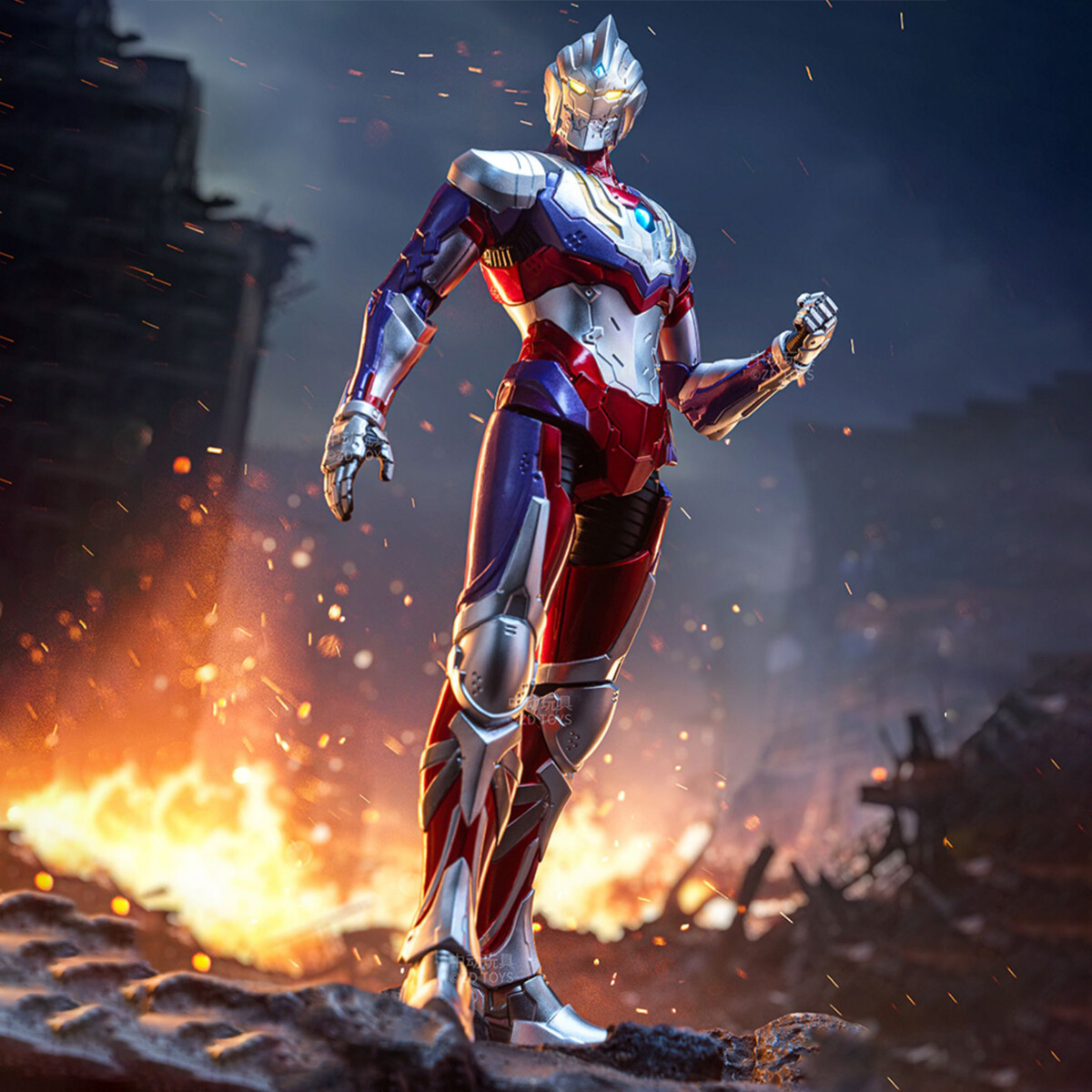 HiPlay ZD Toys 1/10 Ultraman Tiga UA-A07 Action Figures | eBay