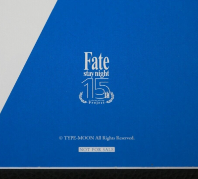 Fate/stay night TYPE-MOON 15 Years Exhibition Booklet With