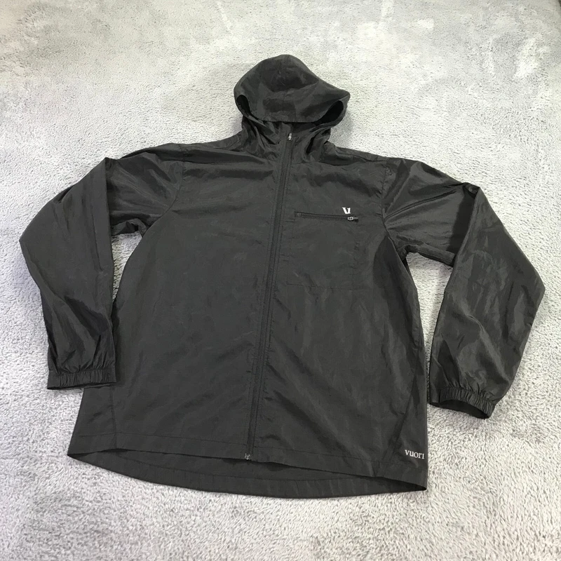 vuori daybreak windbreaker hooded full zip style v523 jacket