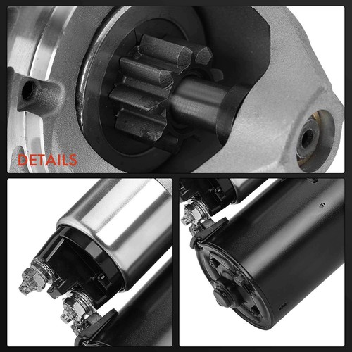 Motor de arranque para Chevrolet Sonic 2012-2013 Cruze 2011-2013 1.1KW 12V CW 9 dientes - Imagen 7 de 8