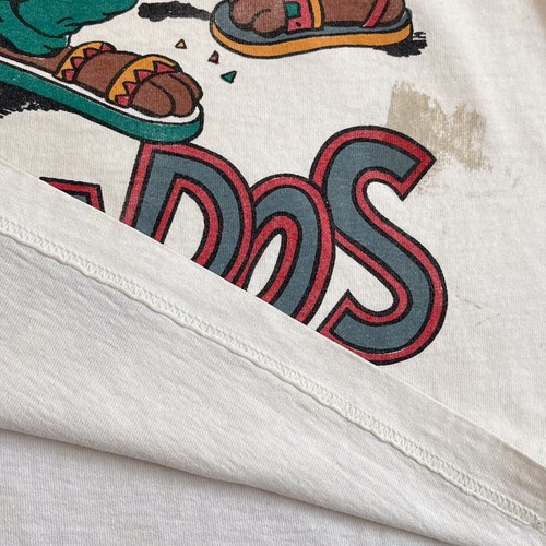 Camiseta De Colección 1993 Looney Tunes Barbados Jamaica Bugs Bunny Hip Hop Rasta Años 90 XL - Imagen 4 de 7