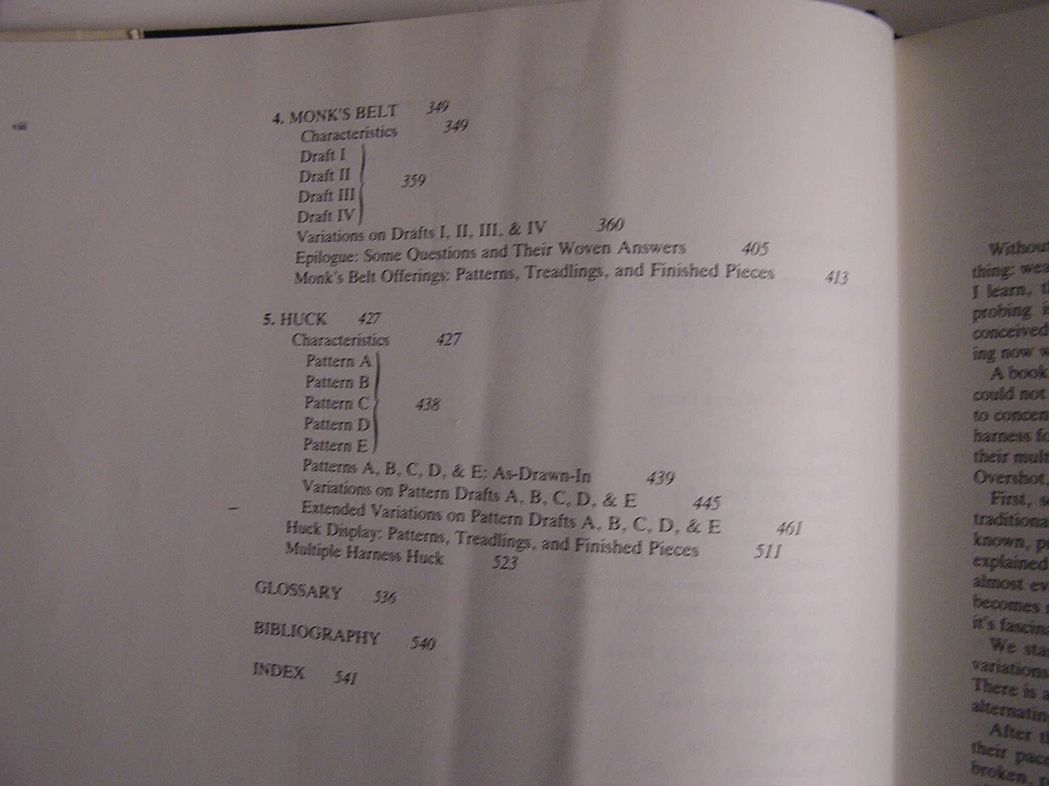 Handweaving Helene Bress THE WEAVING BOOK Patterns and Ideas Nearly 3000 variati - Image 3 of 4