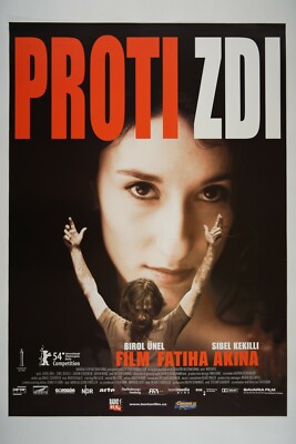 GEGEN DIE WAND / HEAD-ON 23x33 Original RARE Czech movie poster 2004 FATIH AKIN