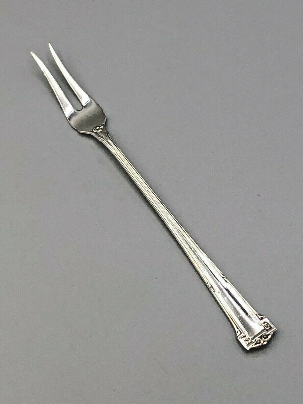 Dauphine by Wallace Sterling Silver Olive or Pickle Fork 5.75"