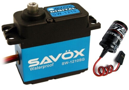 Servo digital Savox SW1210SGP HV .13sec / 444.4 @ 7.4V DESTRUCTOR DE FALLAS GRATUITO - Imagen 1 de 1