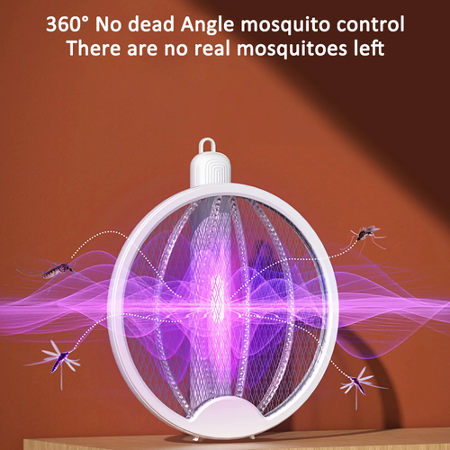 2-in-1 Electronic Mosquito Fly Bug Swatter Insect Killer Zapper Light Trap Lamp - Picture 10 of 16