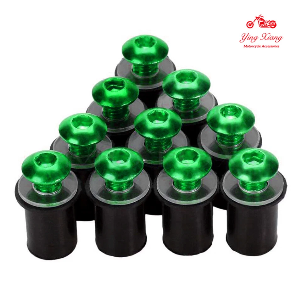 Tornillos de perno para parabrisas aptos para Suzuki GSXR600/750/1000/1300 SV650S Foto 2 de 4