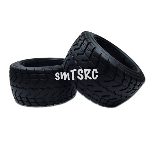 on Road Rear Tyres Skin for 1/5 HPI RV KM Baja 5B RC CAR Parts 170x80mm - Picture 2 of 2