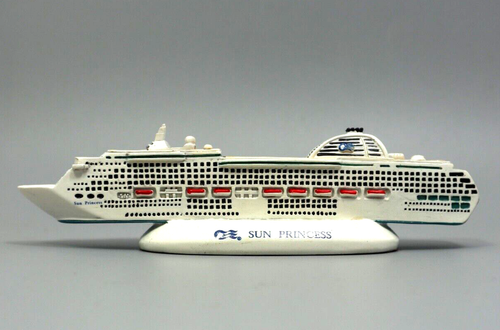 Sun Princess Cruise Ship Resin Model Collectible Boat Travel Souvenir - Picture 3 of 6