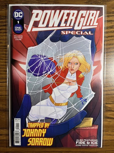POWER GIRL SPECIAL 1 NM/NM+ ONE-SHOT GORGEOUS SAUVAGE COVER DC COMICS 2023
