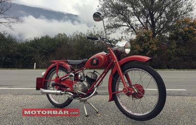 Adler M 100 M100 Oldtimer Motorrad 1954 Original Papiere | eBay