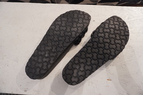 Horsch Pantoletten 45 schwarz Leder Sandalen Übergröße - Bild 6 von 10