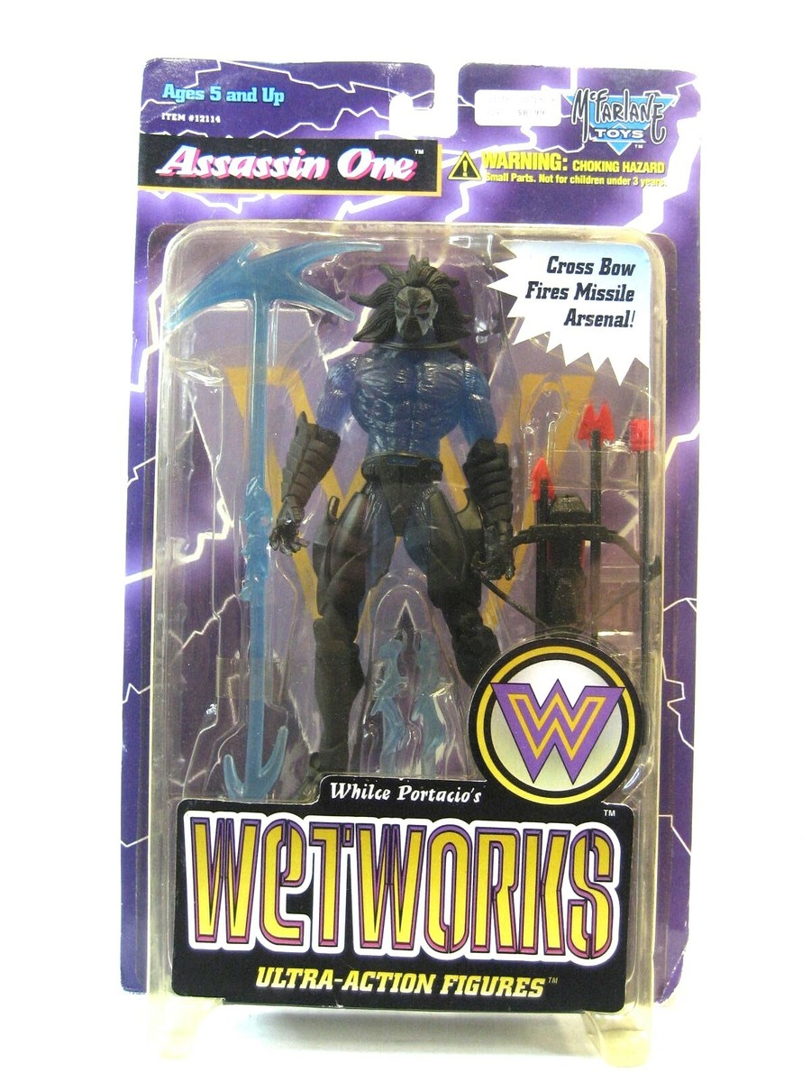 Mcfarlane Toys 【Assassin One】 Wetworks Action Figure Assassin One S2 McFarlane Toys 1996