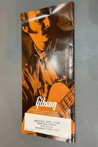 1969-70 GIBSON Guitars Catalog