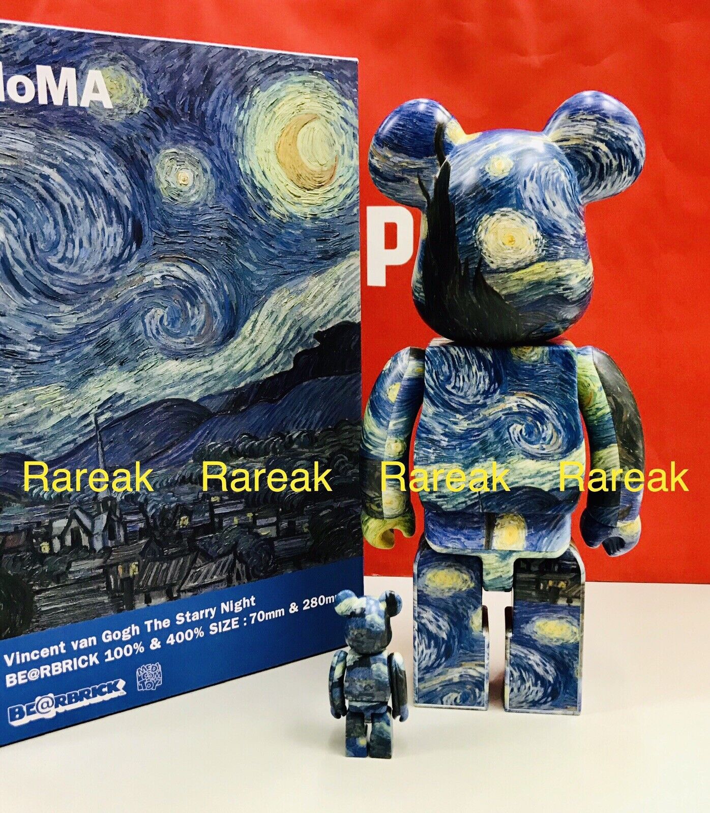 による MEDICOM TOY - Vincent van Gogh Starry BE@RBRICK 1000％の通販 by アディ's