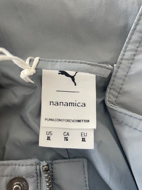Men's PUMA X NANAMICA NWT Woven Full Zip Cordura Coat Jacket