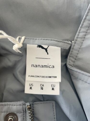 Men's PUMA X NANAMICA NWT Woven Full Zip Cordura Coat Jacket:539851-Gray-Size XL - Picture 4 of 11