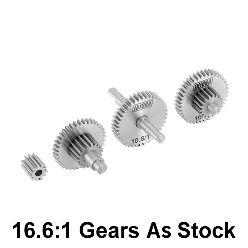 INJORA Overdrive or Underdrive Stainless Steel Transmission Gear for 1/18 TRX4M - Picture 8 of 27