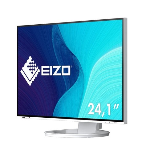 EIZO FlexScan EV2495-WT LED display 61,2 cm (24.1") 1920 x 1200 Pixel WUXGA Bian - Bild 2 von 5