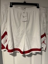 Nike Jordan Essential Diamond Basketball Shorts DO5034-100 Women  s Size 2XL