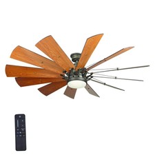 Ceiling Fan Led Light Kit 60 In Indoor Reversible Blades Remote