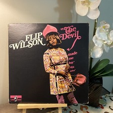 Flip Wilson The Devil Made Me Buy This Dress LP Vinyl Original 1970 LD-1000 Mint