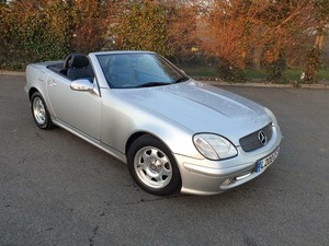 Details About Mercedes Benz Slk 200 Kompressor Silver 2 Door Convertible Petrol Manual 2001