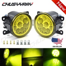 Pair Yellow Fog Light Driving Led For 2016 2017 2018 2019 2020 2021 Honda Civic