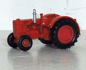 orange toy tractor