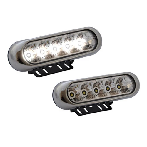 KFZ PKW Auto LED Licht Tagfahrlicht Schweinwerfer Nachrüsten E4 Zulassung - Bild 1 von 4