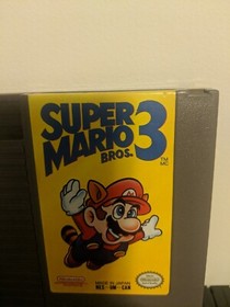 Super Mario Bros 3  Nintendo NES Authentic Cart tested & works