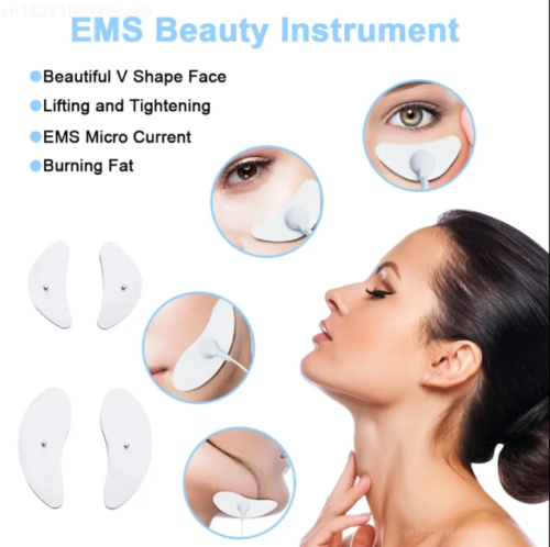 Dispositivo viso Electirc V EMS viso sottile a forma di V lifting viso antirughe - Foto 4 di 31