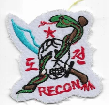 ROK / South Korean Skull Recon Patch